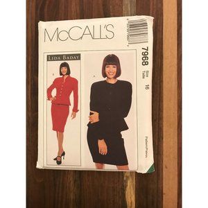 Vintage McCall's pattern 7968 and Butterick pattern 4736